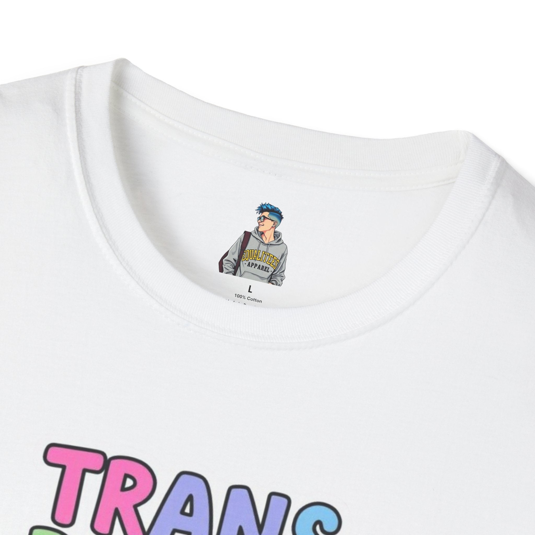 Trans People Belong Everywhere Unisex Softstyle T-Shirt
