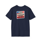 Keep Immigrants Deport Fascists Unisex Softstyle T-Shirt