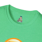 Unisex Softstyle T-Shirt with Eye Roll Emoji | Casual Graphic Tee for Everyday Humor
