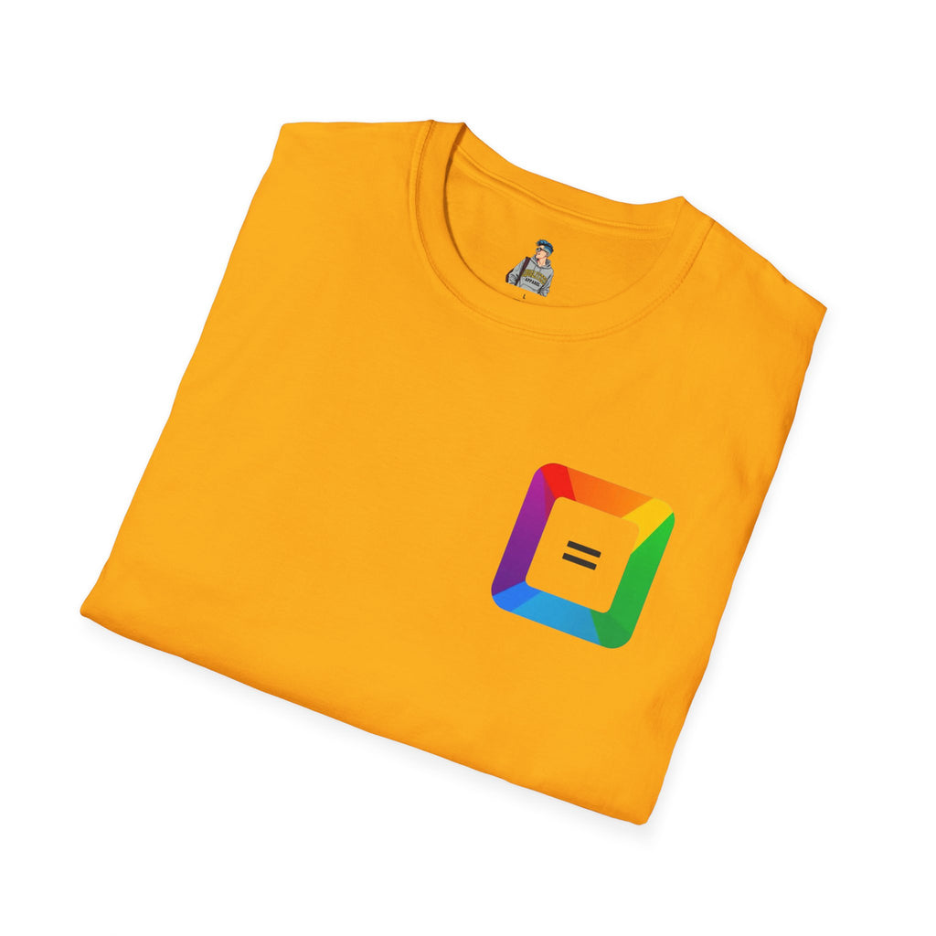Pride-Theme Unisex Softstyle T-Shirt - "True freedom is Equality for ALL"