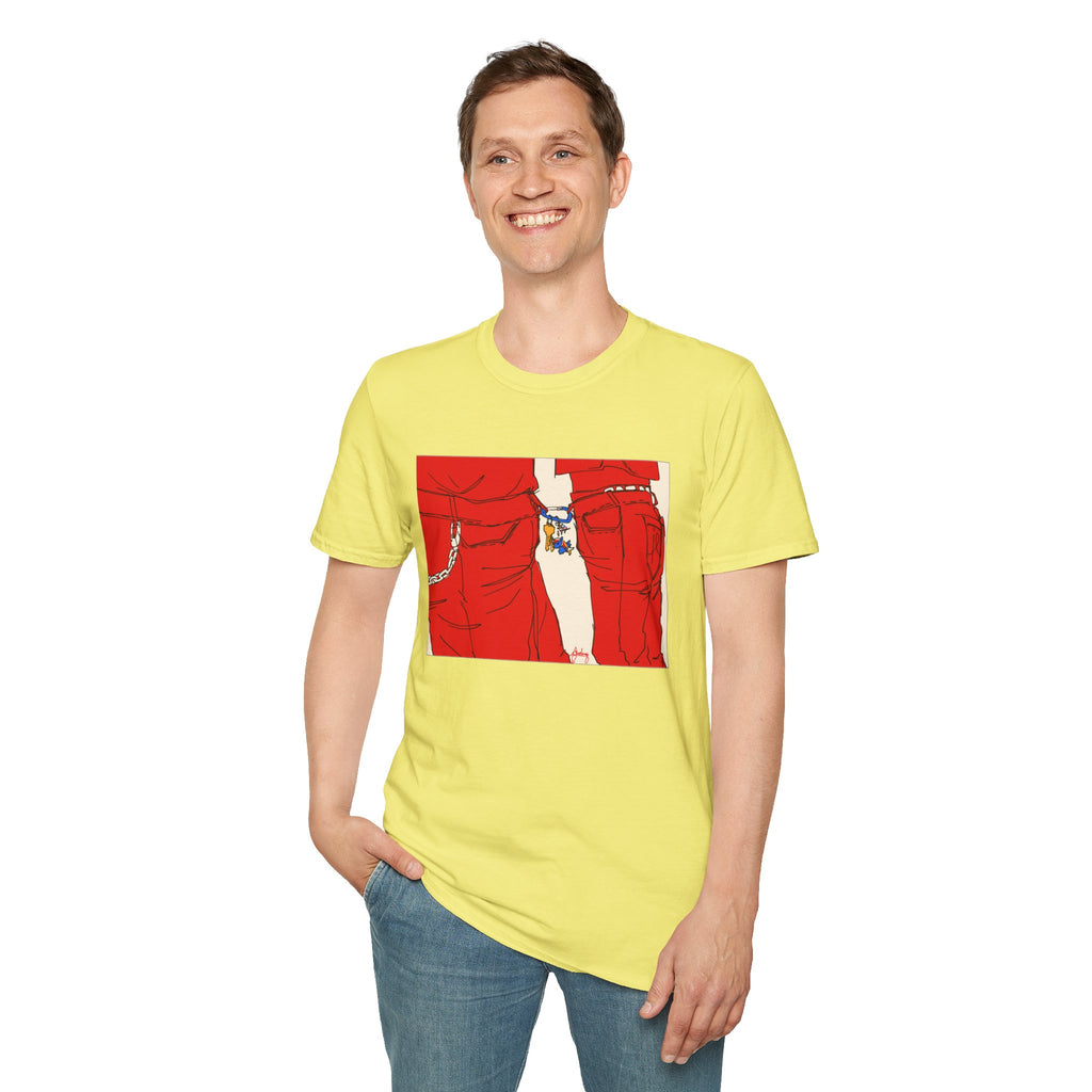 Red Jeans by Audrey Pride Tree Las Vegas T-Shirt