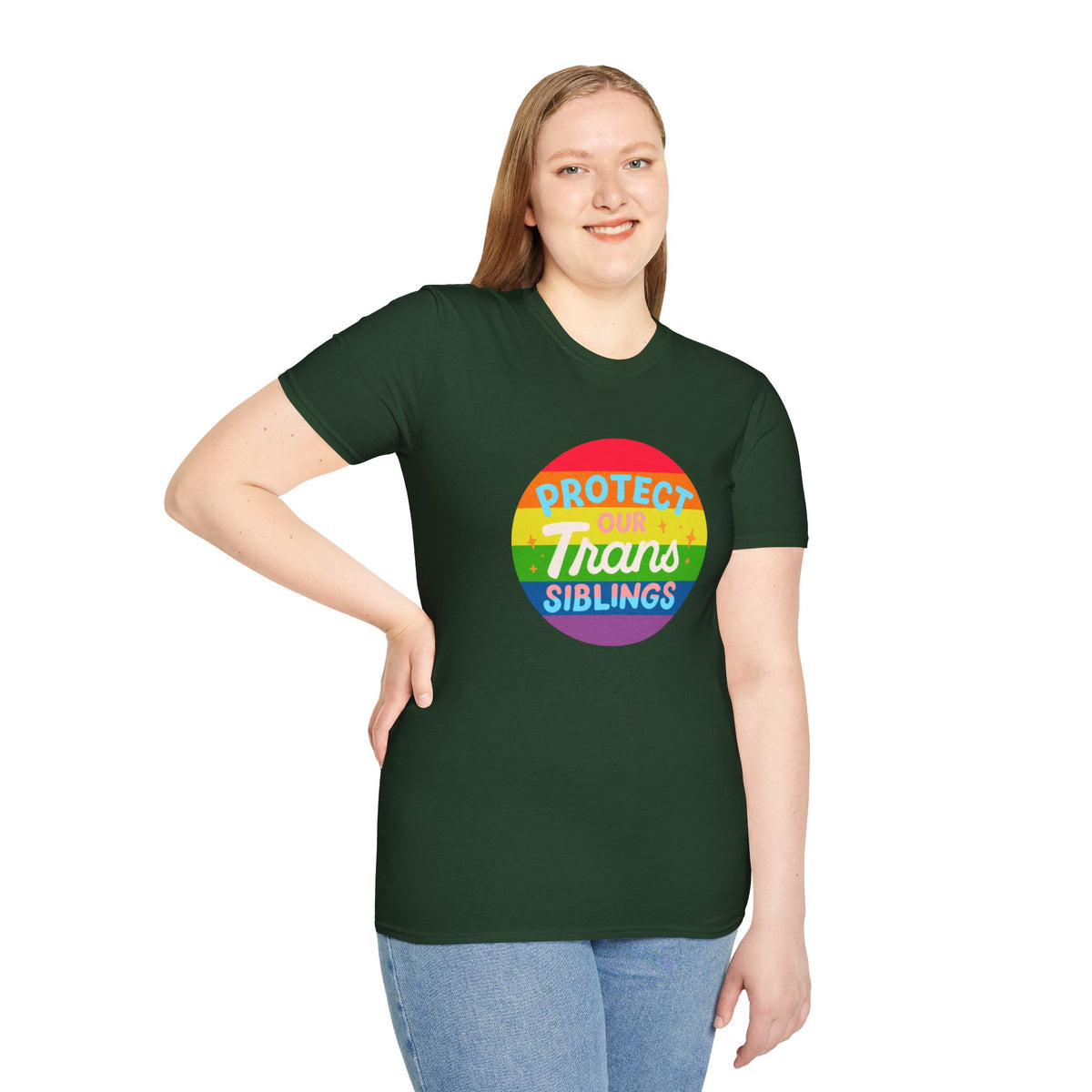 Protect Our Trans Siblings Pride Tree Las Vegas T-Shirt