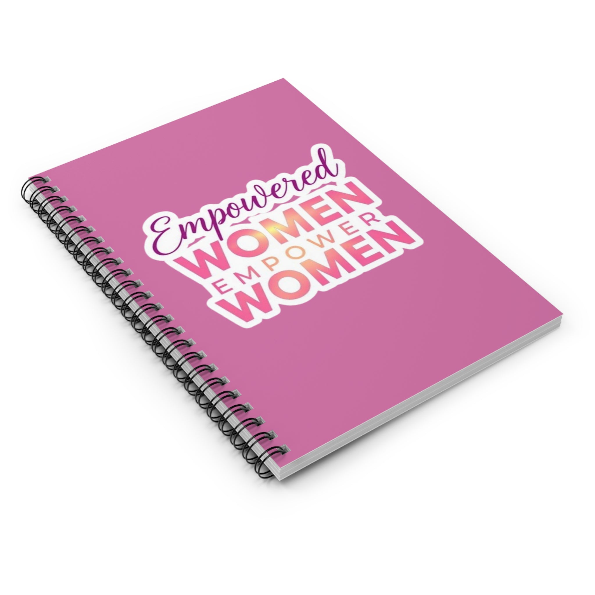 Empowered Women Spiral Notebook - Inspirational & Motivational Journal for Daily Notes