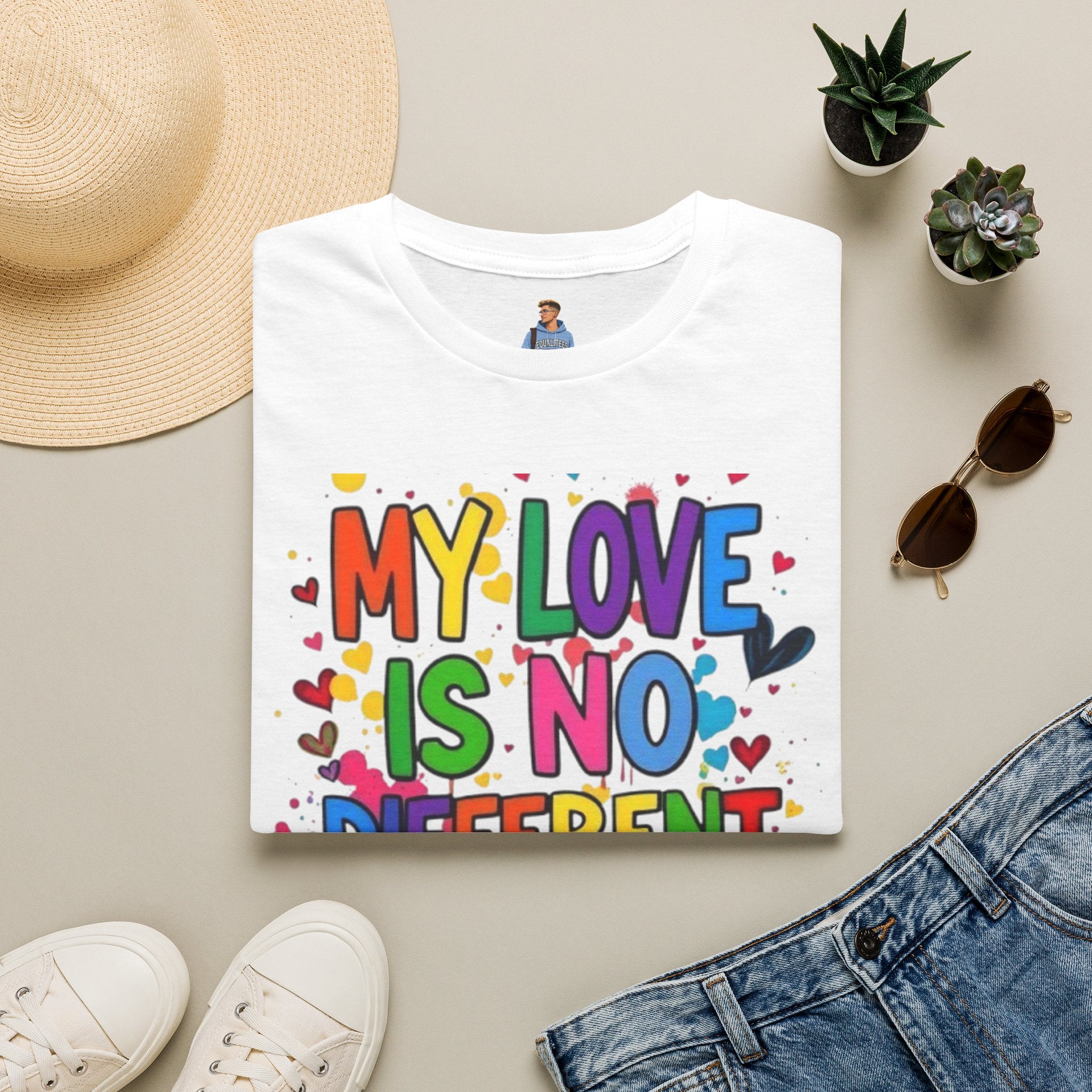 My Love is No Different Than Yours Pride Unisex T-Shirt