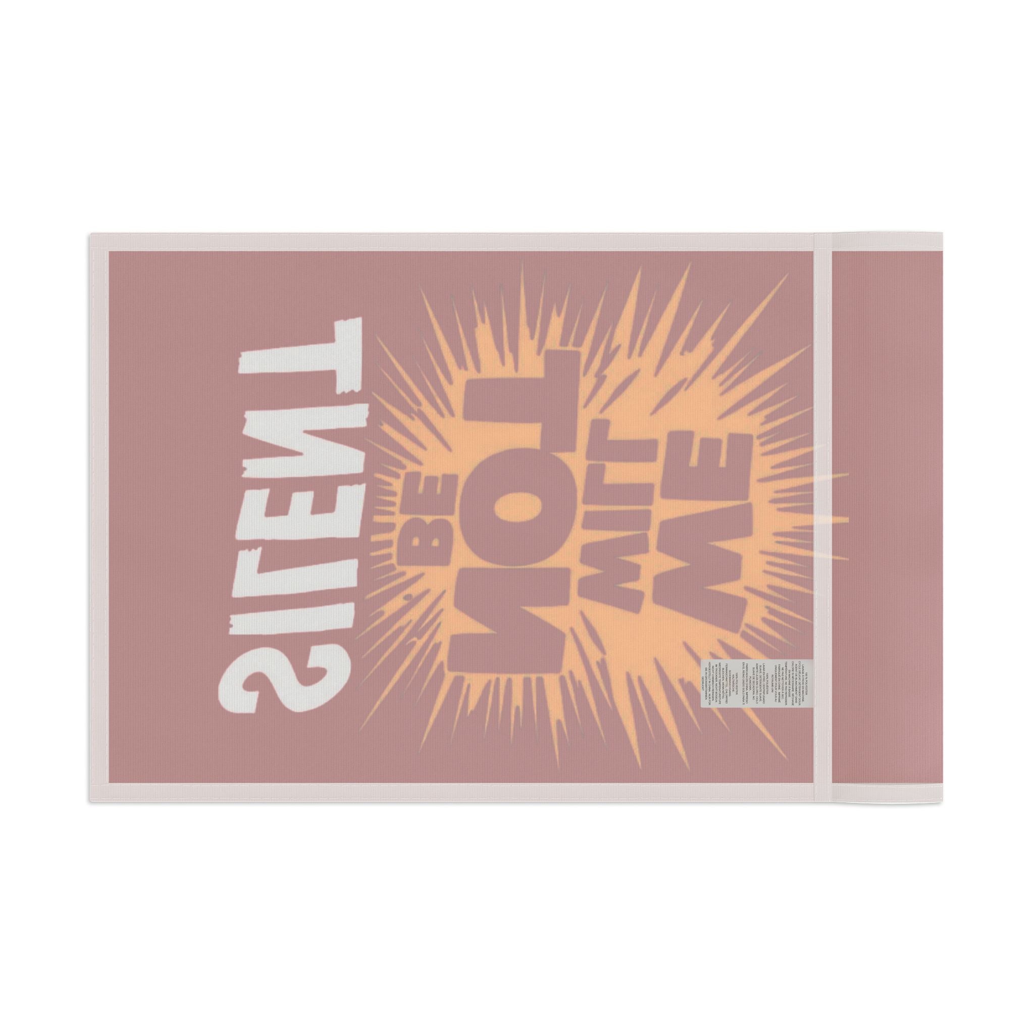 We Will Not Be Silent - Protest flag