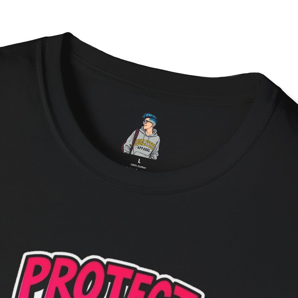 Protect Queer Kids Unisex Softstyle T-Shirt | Inclusive & Comfortable Tee