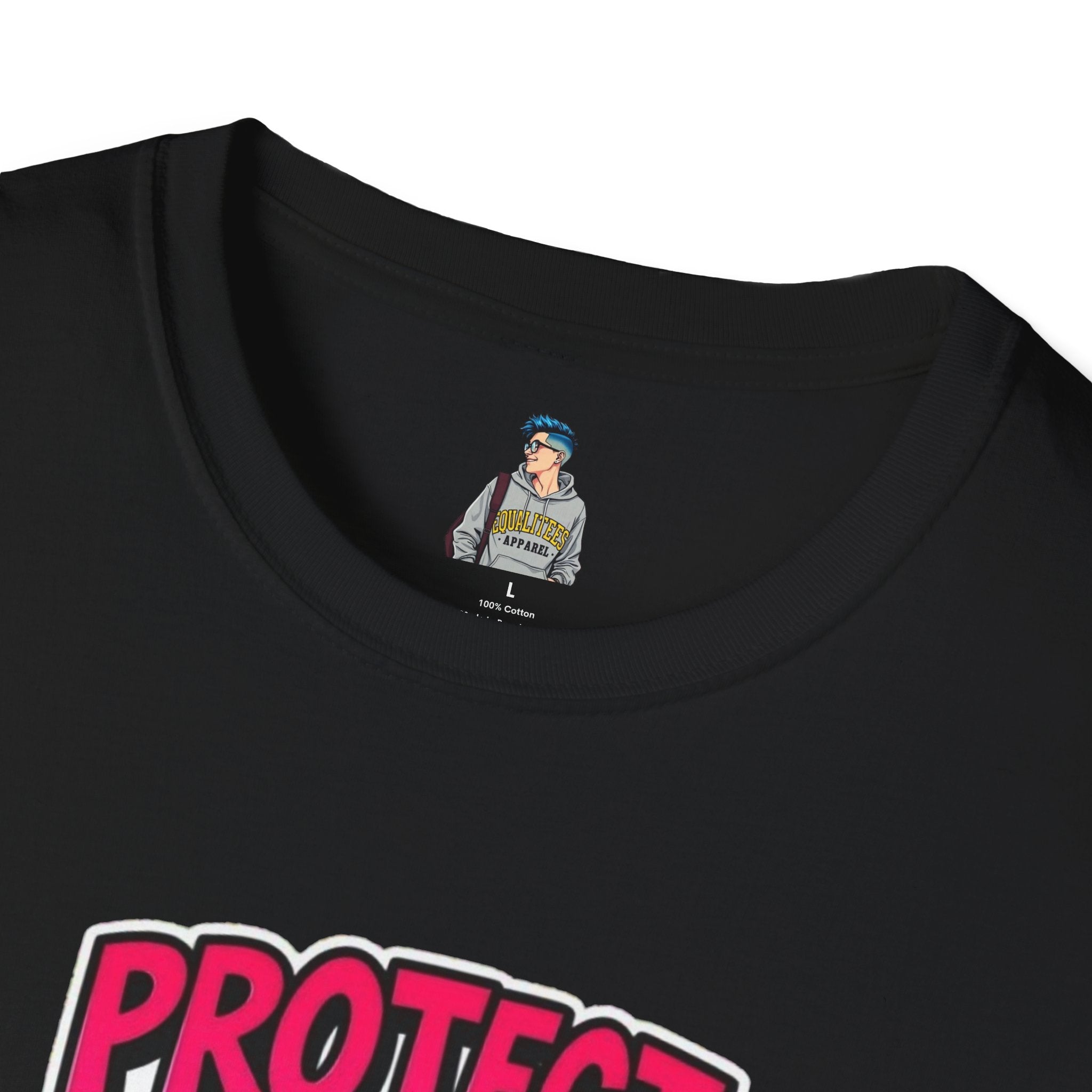 Protect Queer Kids Unisex Softstyle T-Shirt | Inclusive & Comfortable Tee