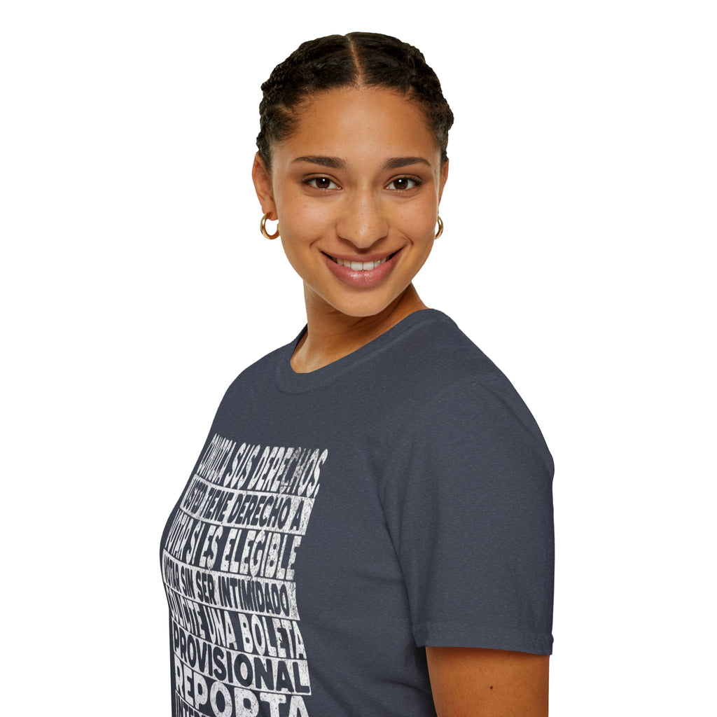 Know Your Voting Rights Spanish T-Shirt