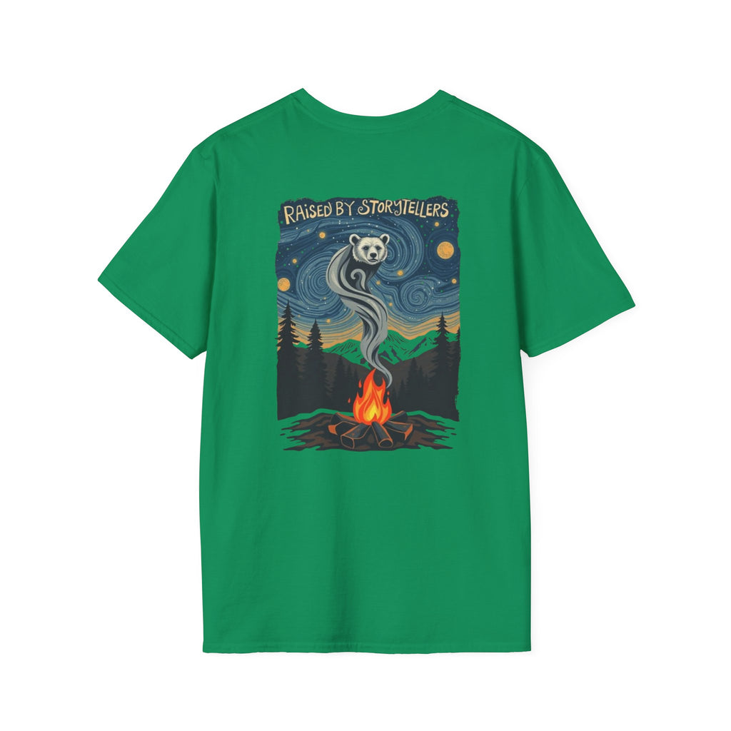 Raised by Storytellers Native Pride T-Shirt