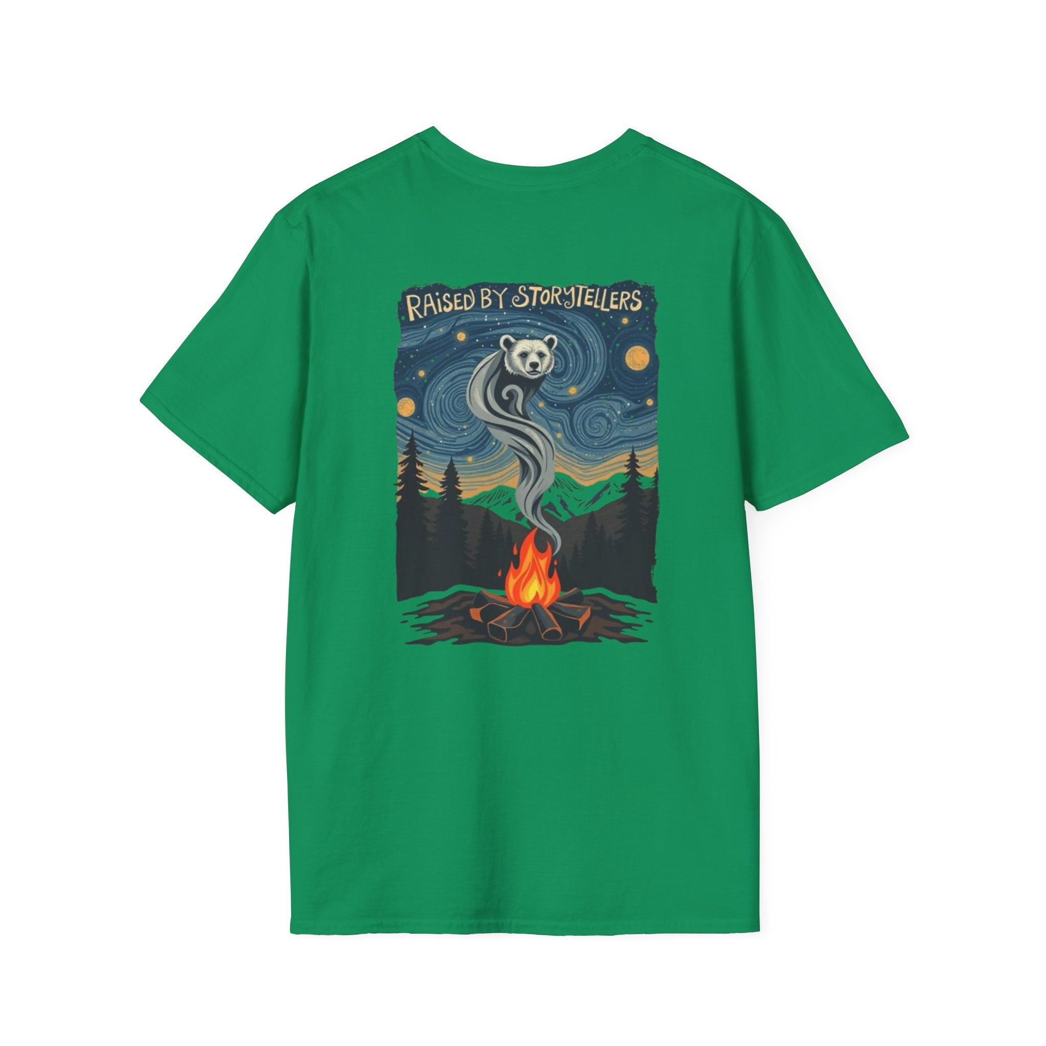 Raised by Storytellers Native Pride T-Shirt