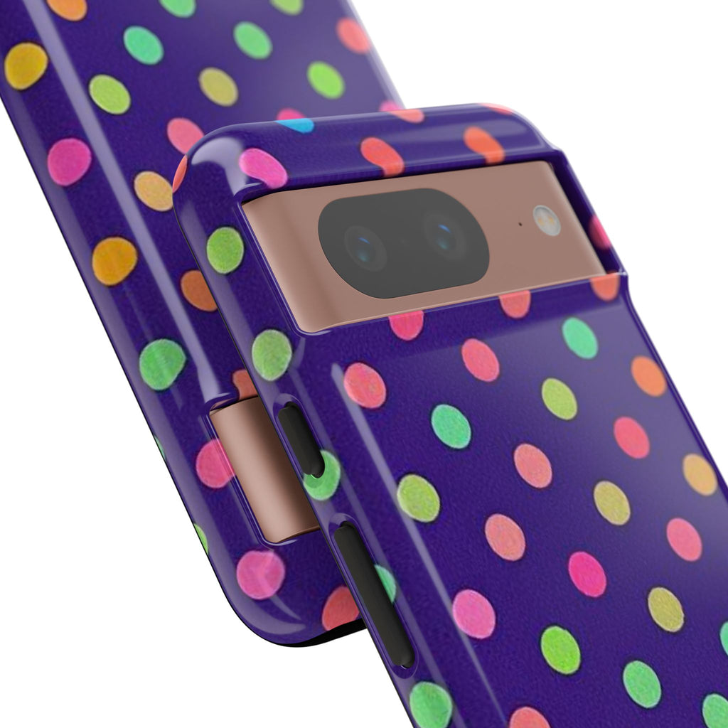 Colorful Polka-Dot Tough Case for Android