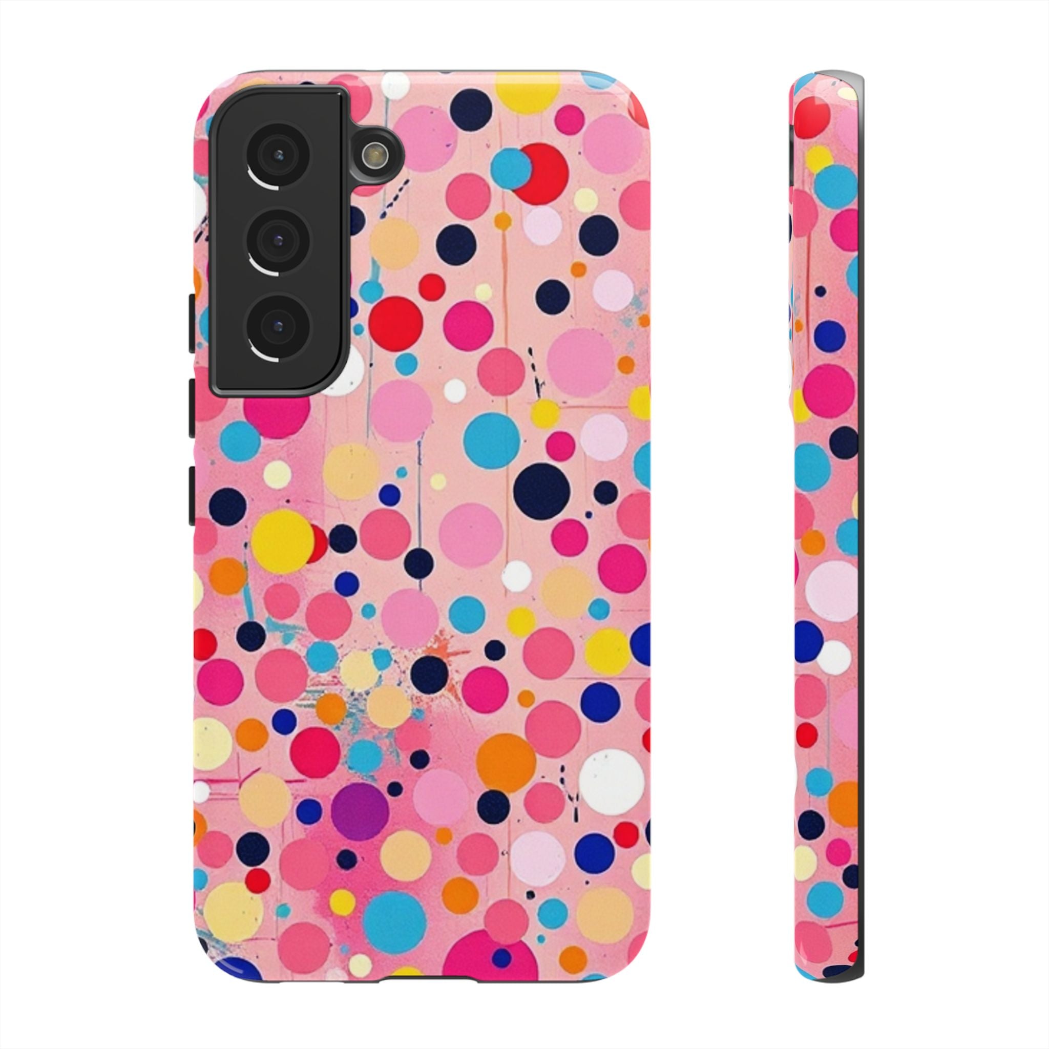 Colorful Dots & Spots Tough Cases For Android & iPhone