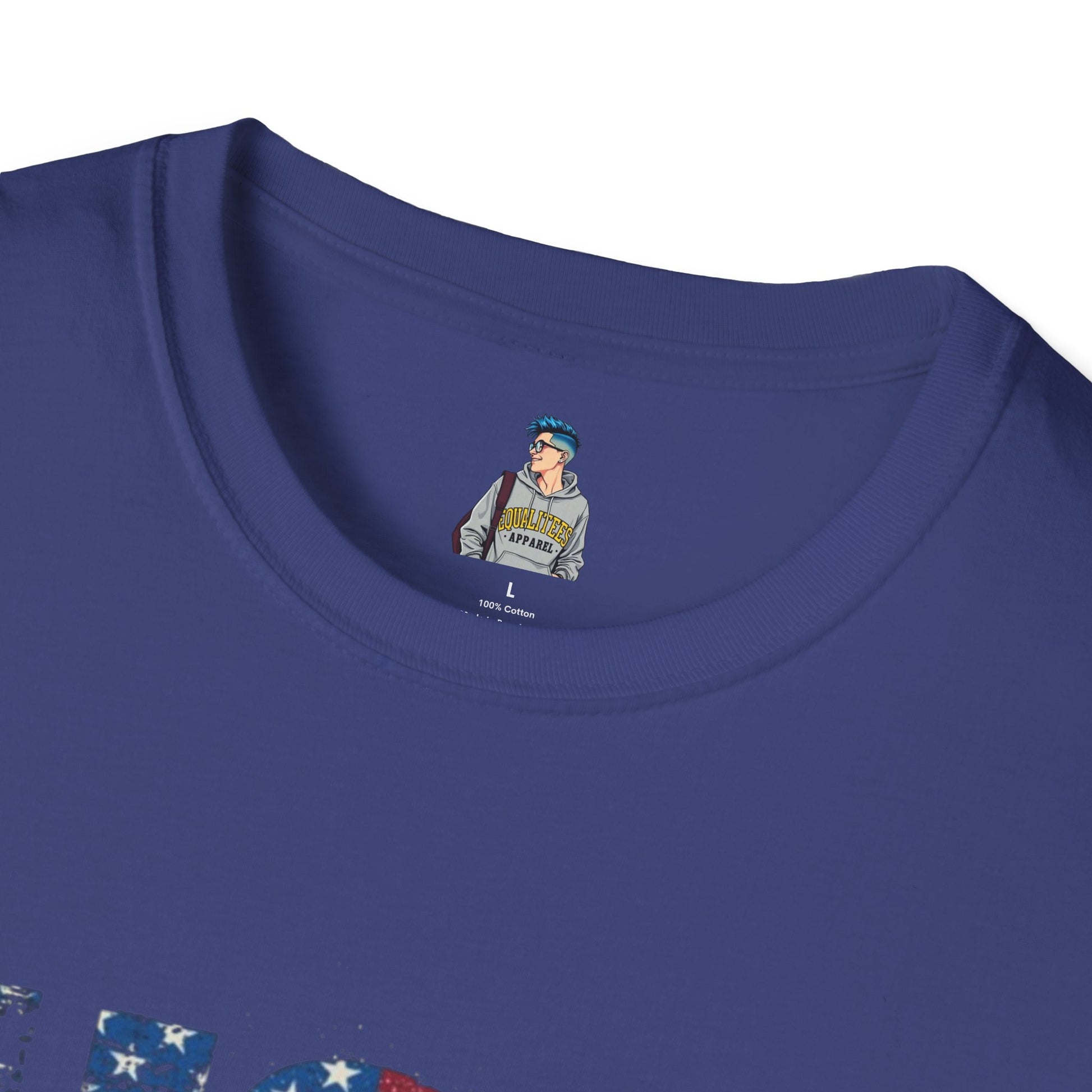 USA Democracy Statement Unisex Softstyle T-Shirt
