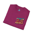 Power to the People Unisex Softstyle T-Shirt Classic Protest Tee