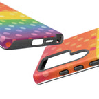 Rainbow Polka-Dot Tough Case for Android