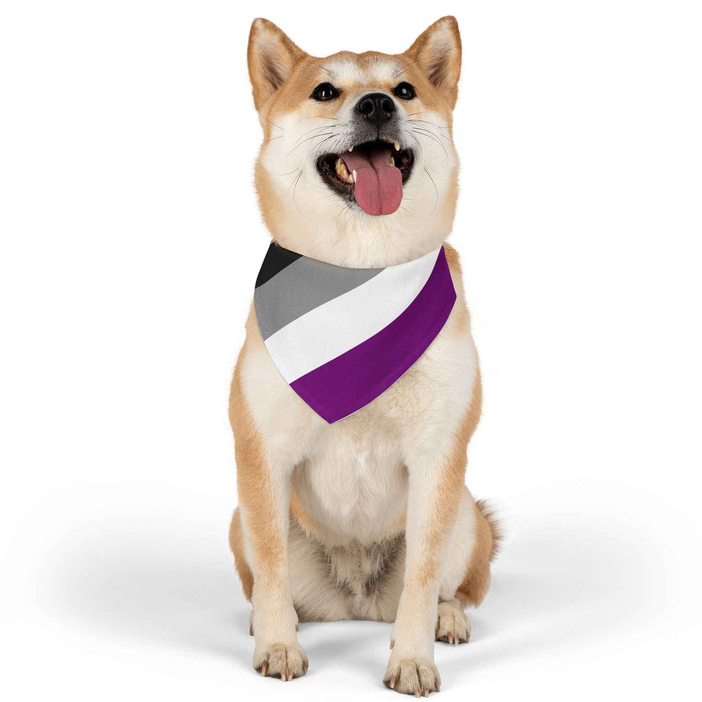 Asexual Pride Flag Pet Bandana - Strut Your Mut