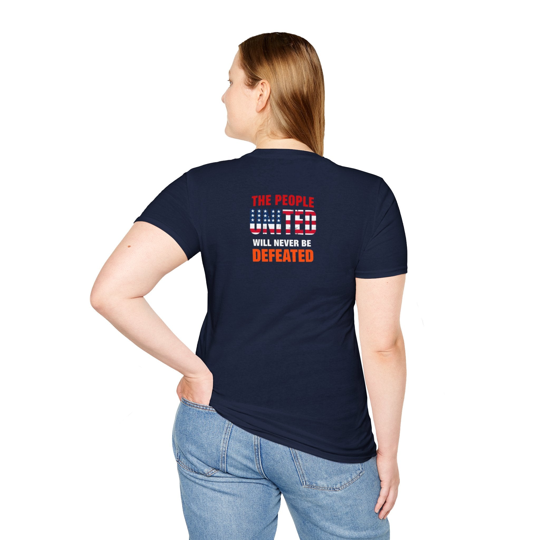 DRINK COFFEE, NOT THE KKKOOLAID. Unisex Softstyle T-Shirt - Empowering Message for Activists