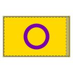 Flag Double-Sided Intersex Pride