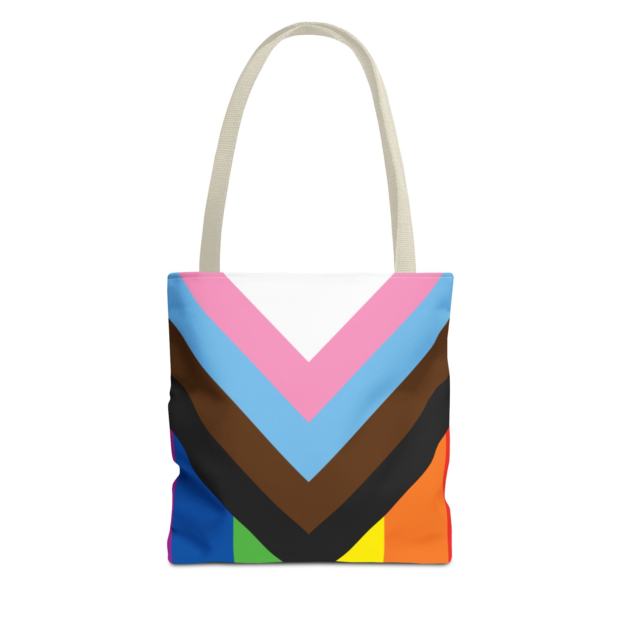 Inclusive Pride Flag Tote Bag