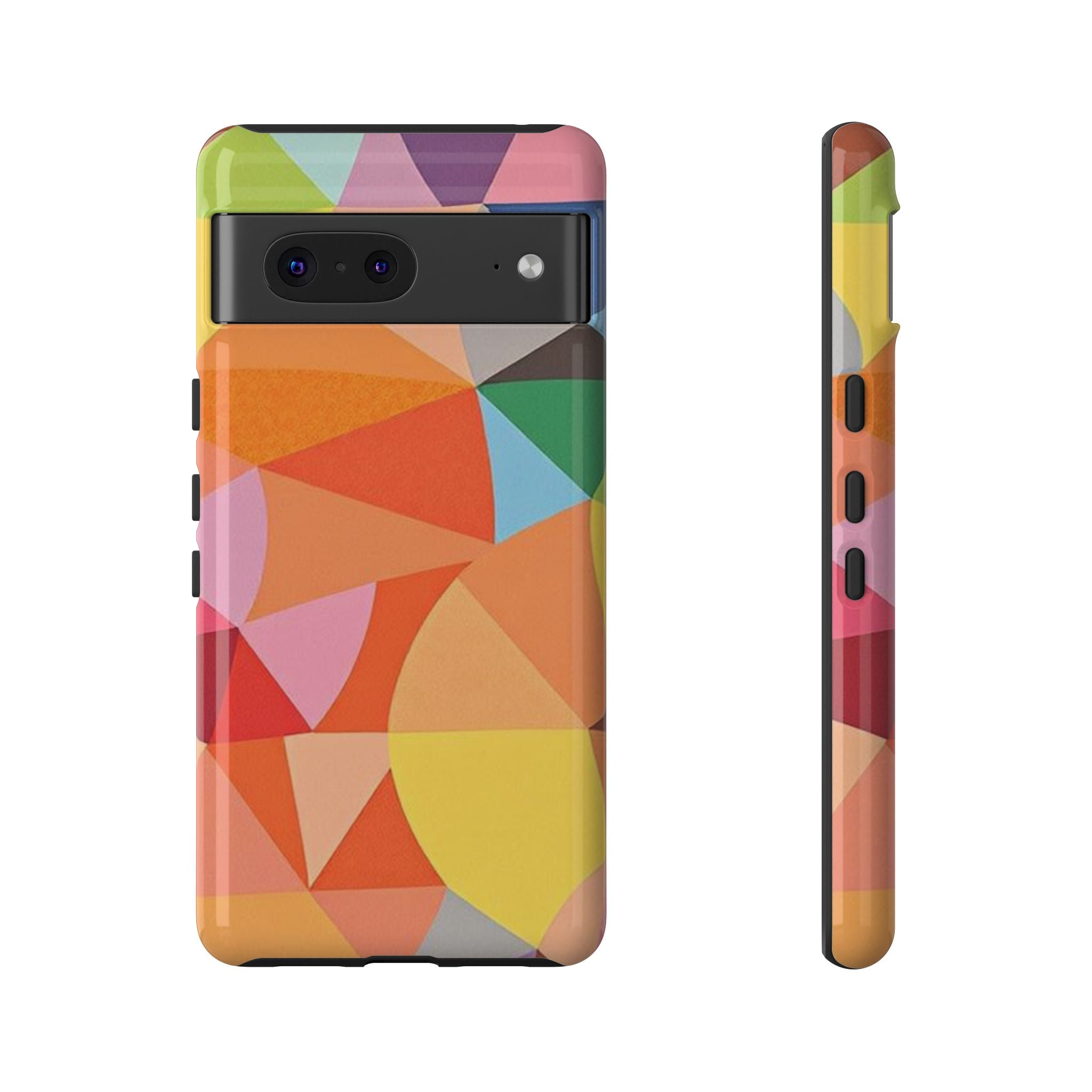 Colorful Geometric Tough Case for Android