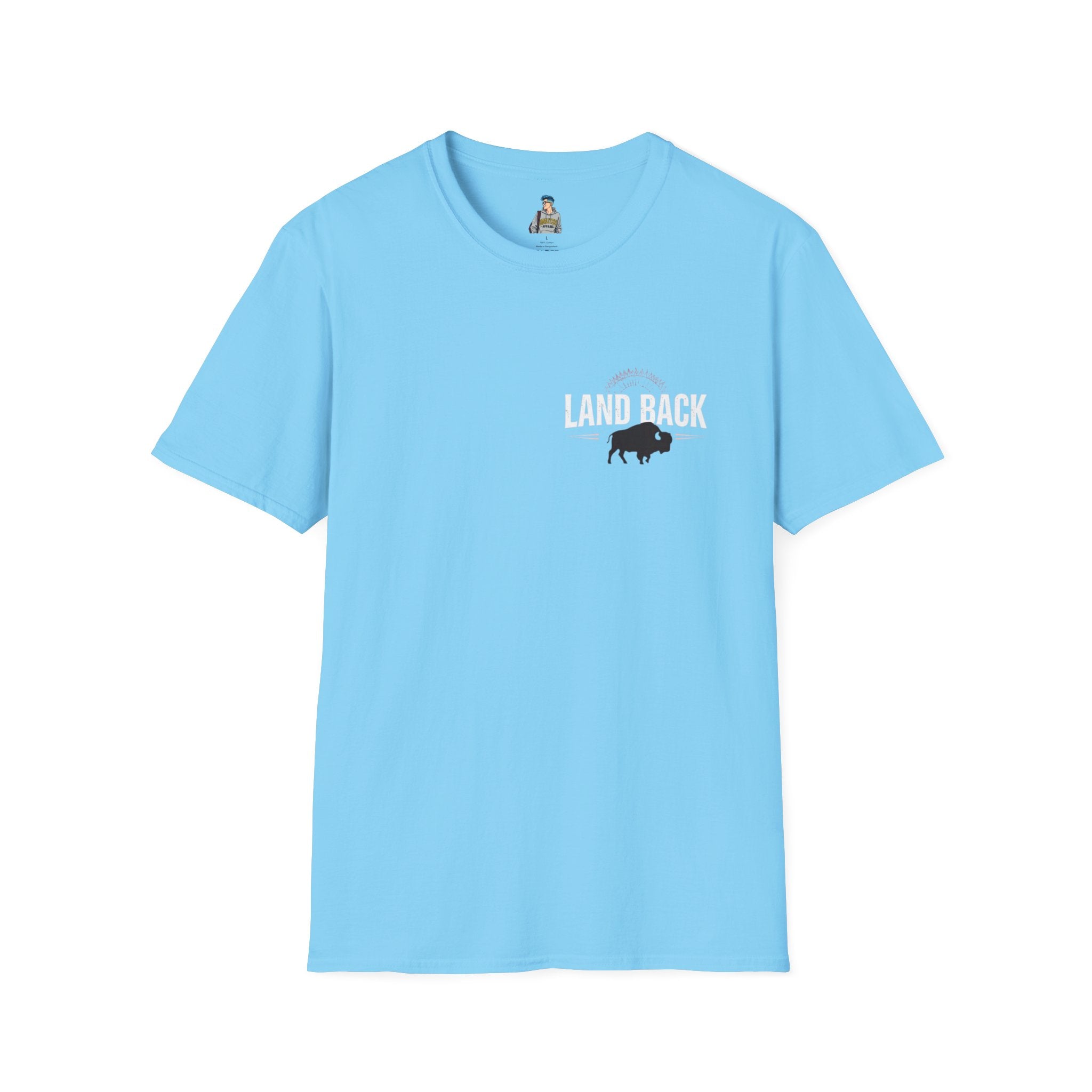 'Land Back' Unisex Softstyle T-shirt