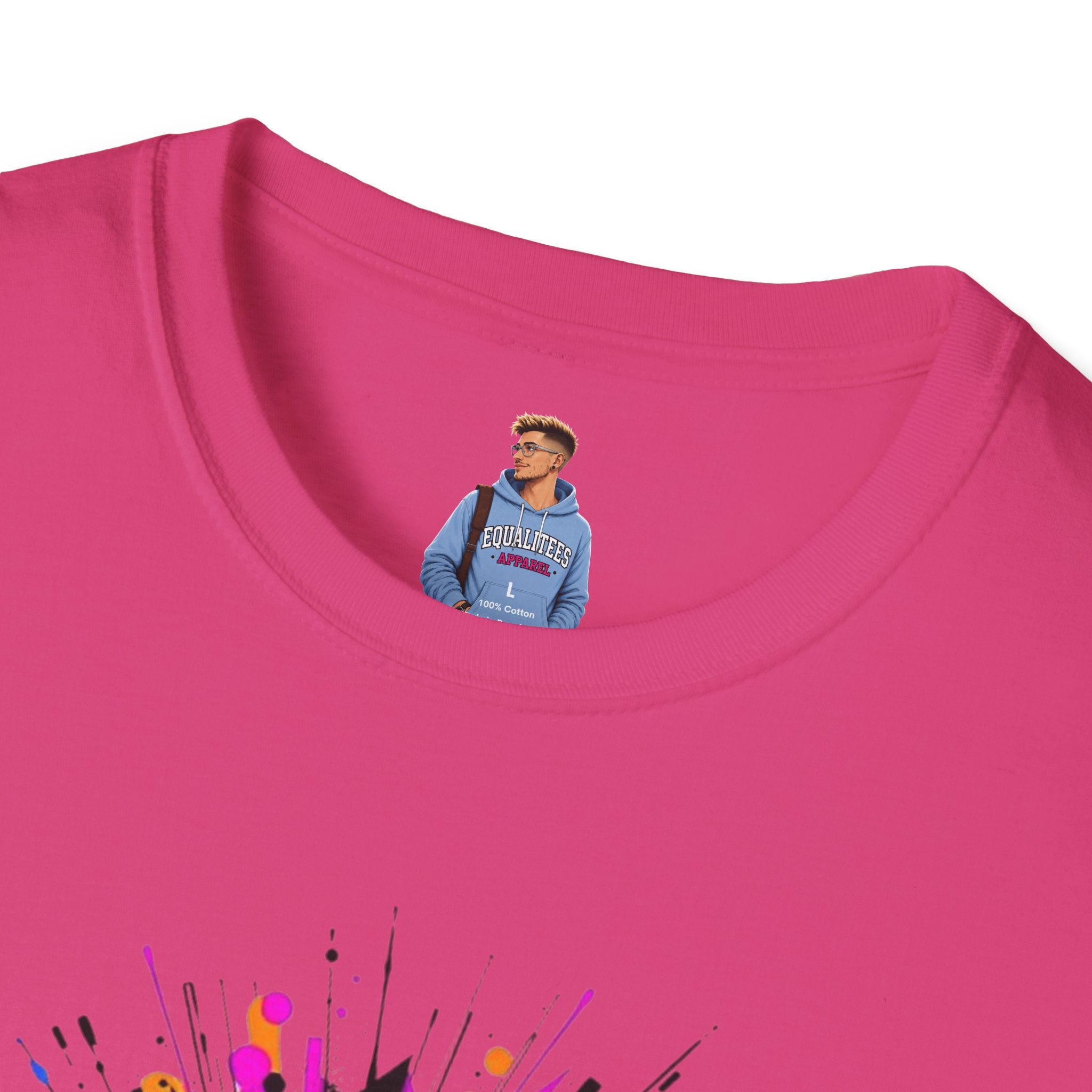 Unisex Softstyle T-Shirt - Black Excellence Graphic Tee
