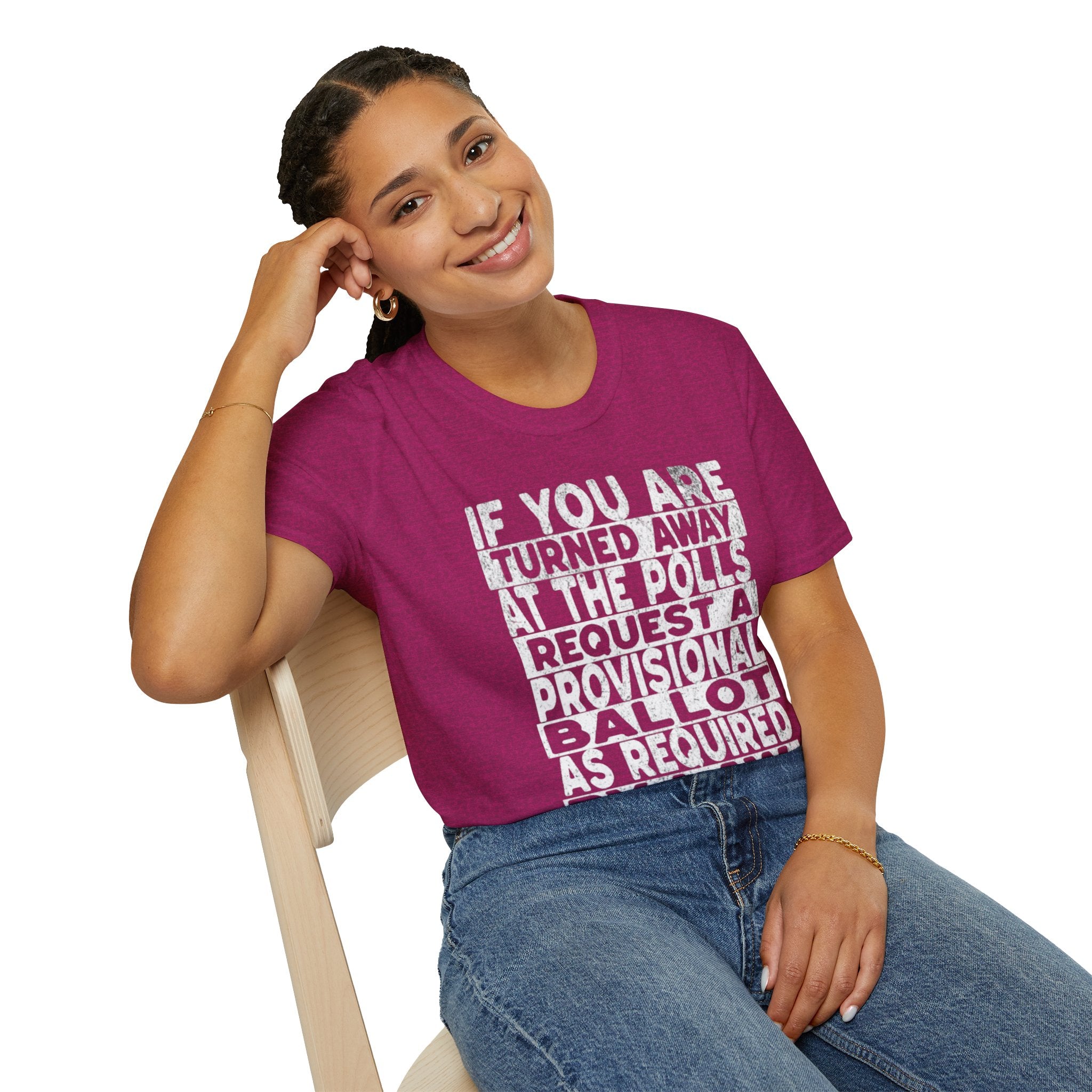 Know Your Rights Voter English T-Shirt
