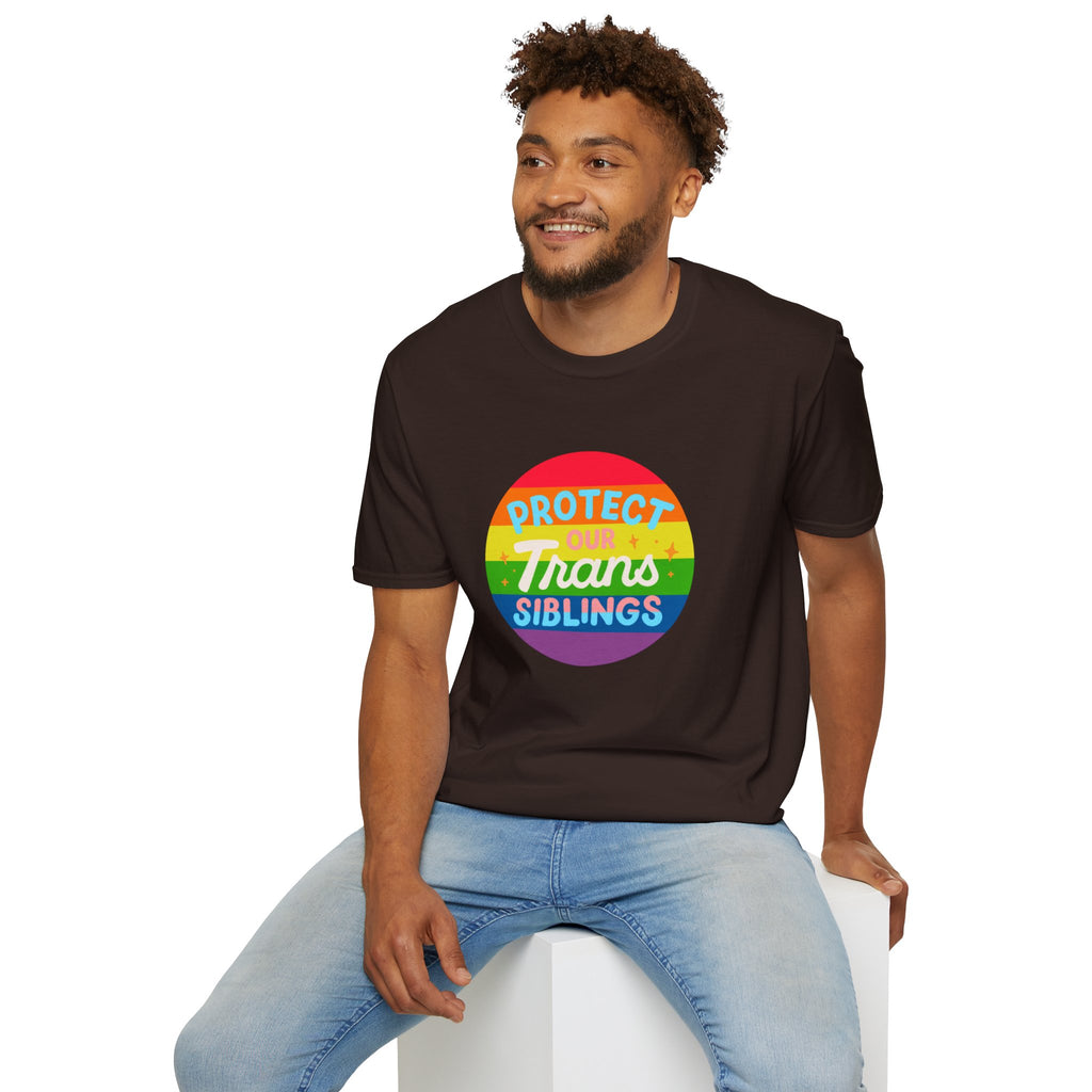 Protect Our Trans Siblings Pride Tree Las Vegas T-Shirt