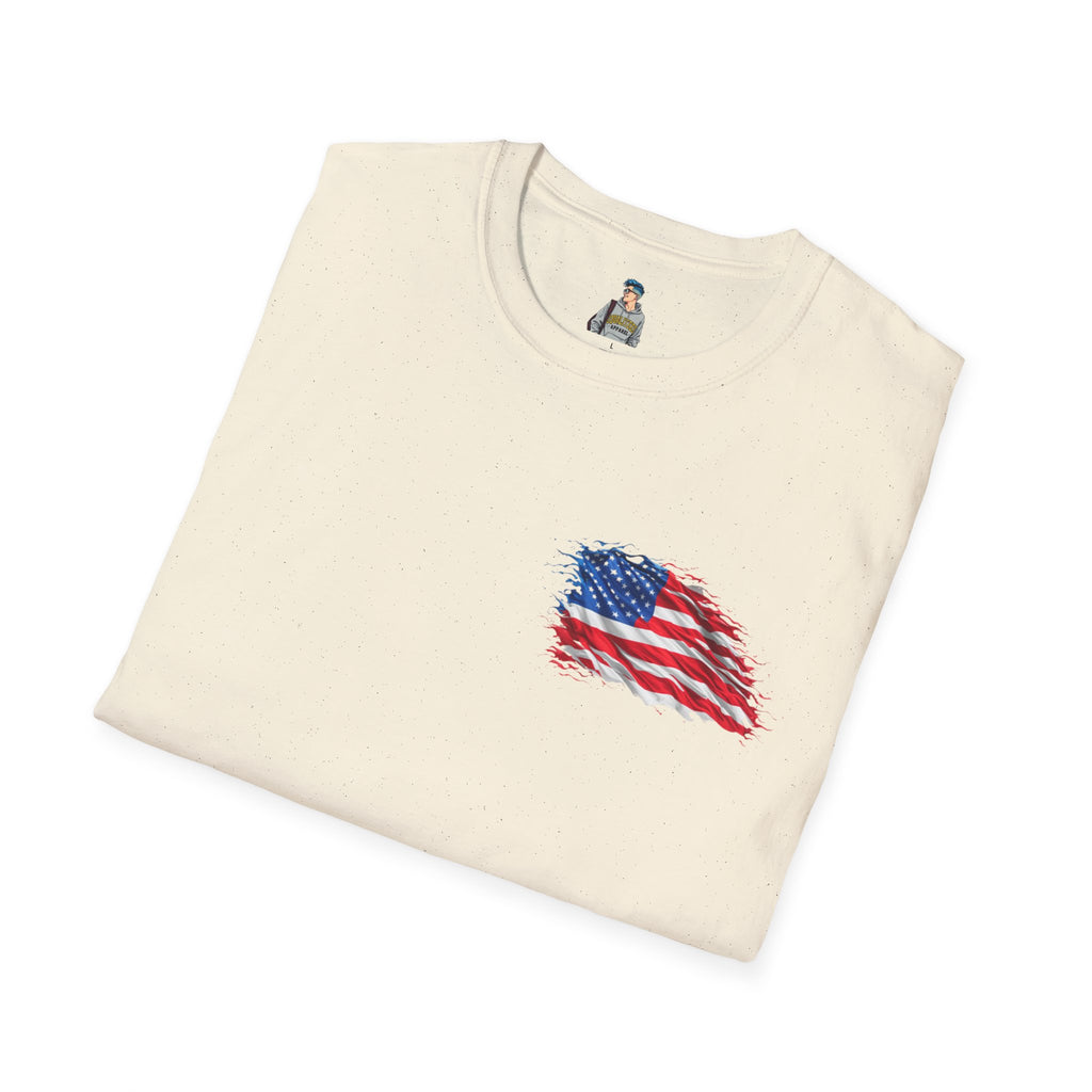 Learn Your Rights T-Shirt — Patriotic American Flag Graphic Tee