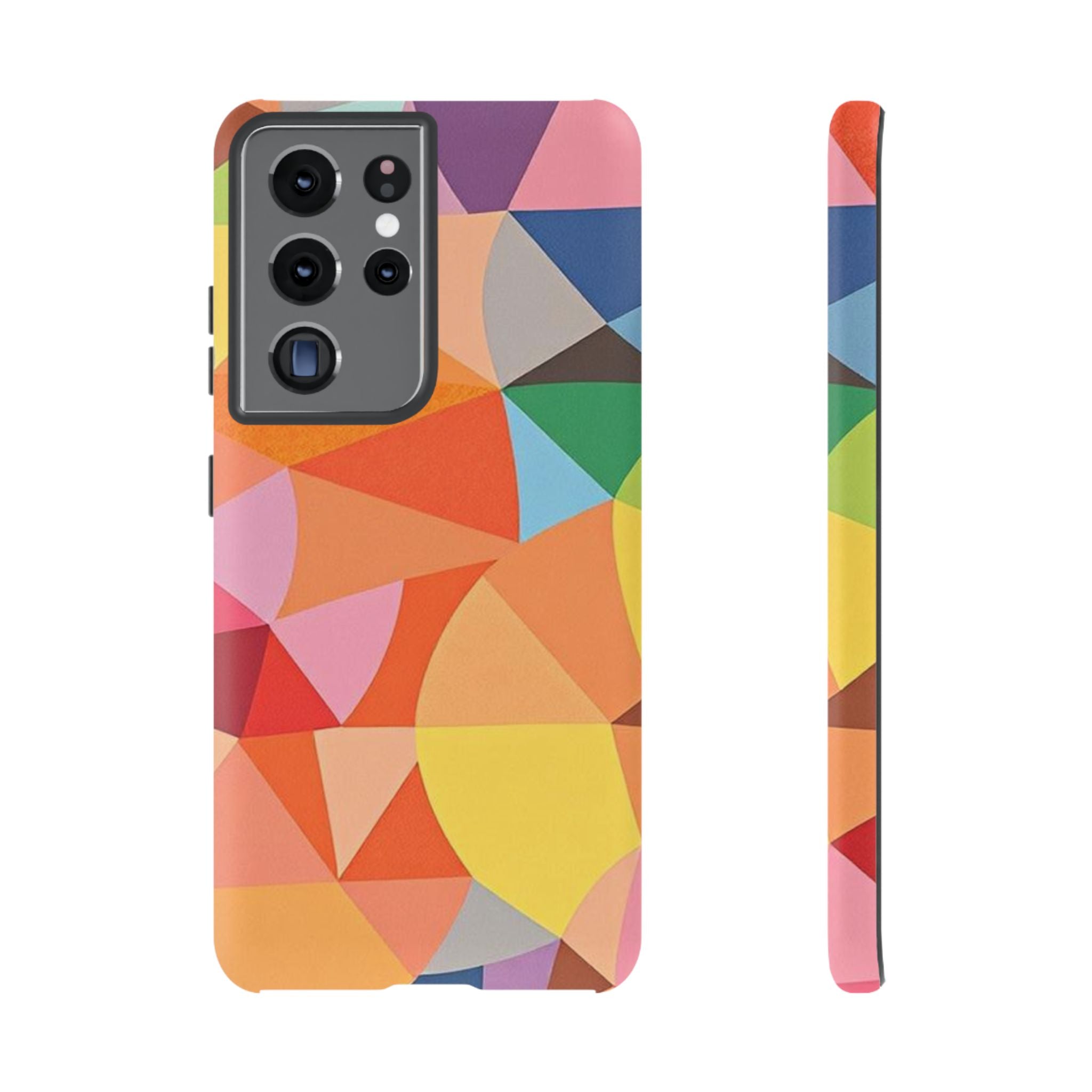 Colorful Geometric Tough Case for Android