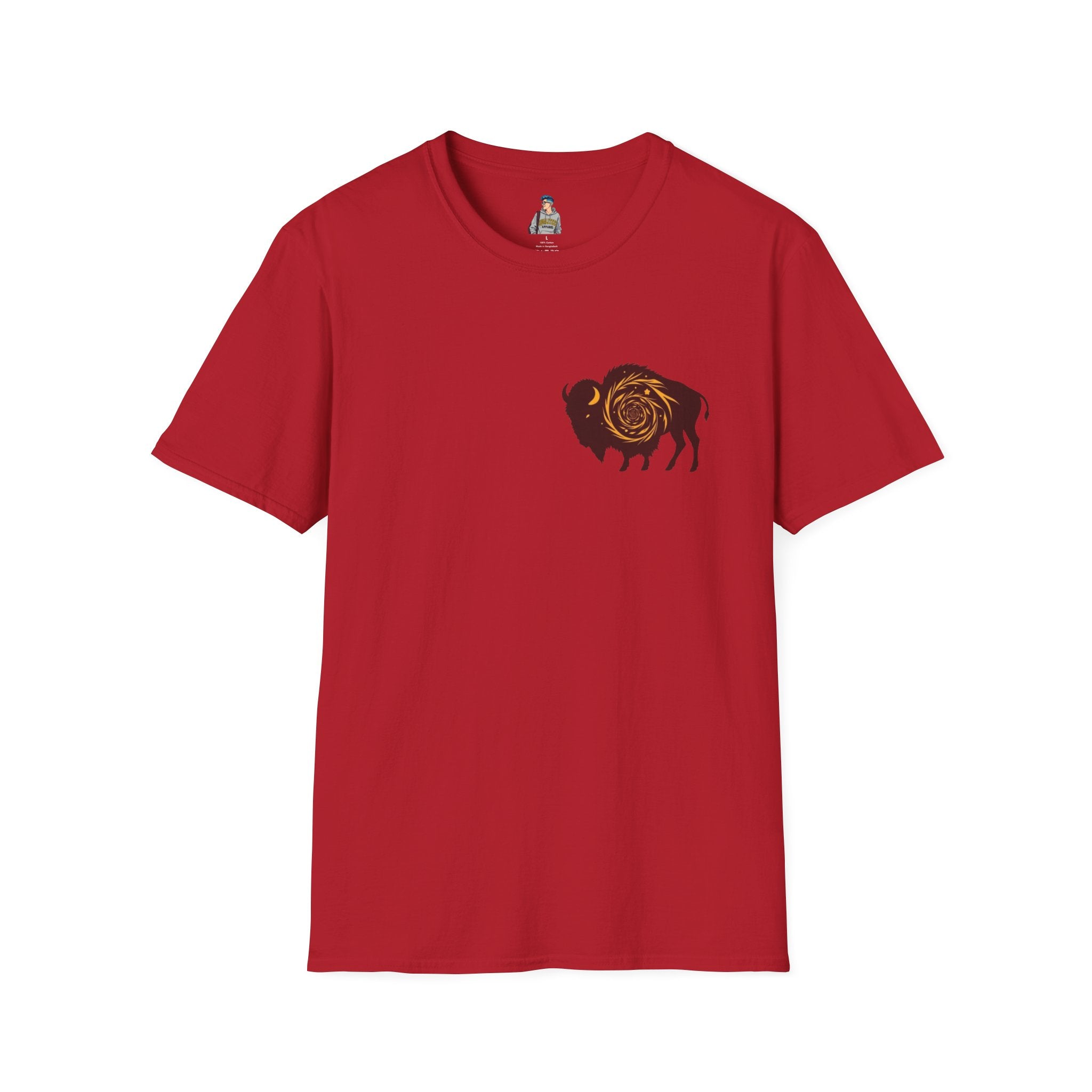 Buffalo Spiral Design T-Shirt