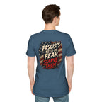 Patriots Don’t Stand For This T-Shirt — Statue of Liberty & Distressed Flag Graphic