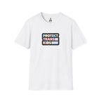 "Protect Trans Kids" Unisex Softstyle T-Shirt - Empowerment & Pride Apparel