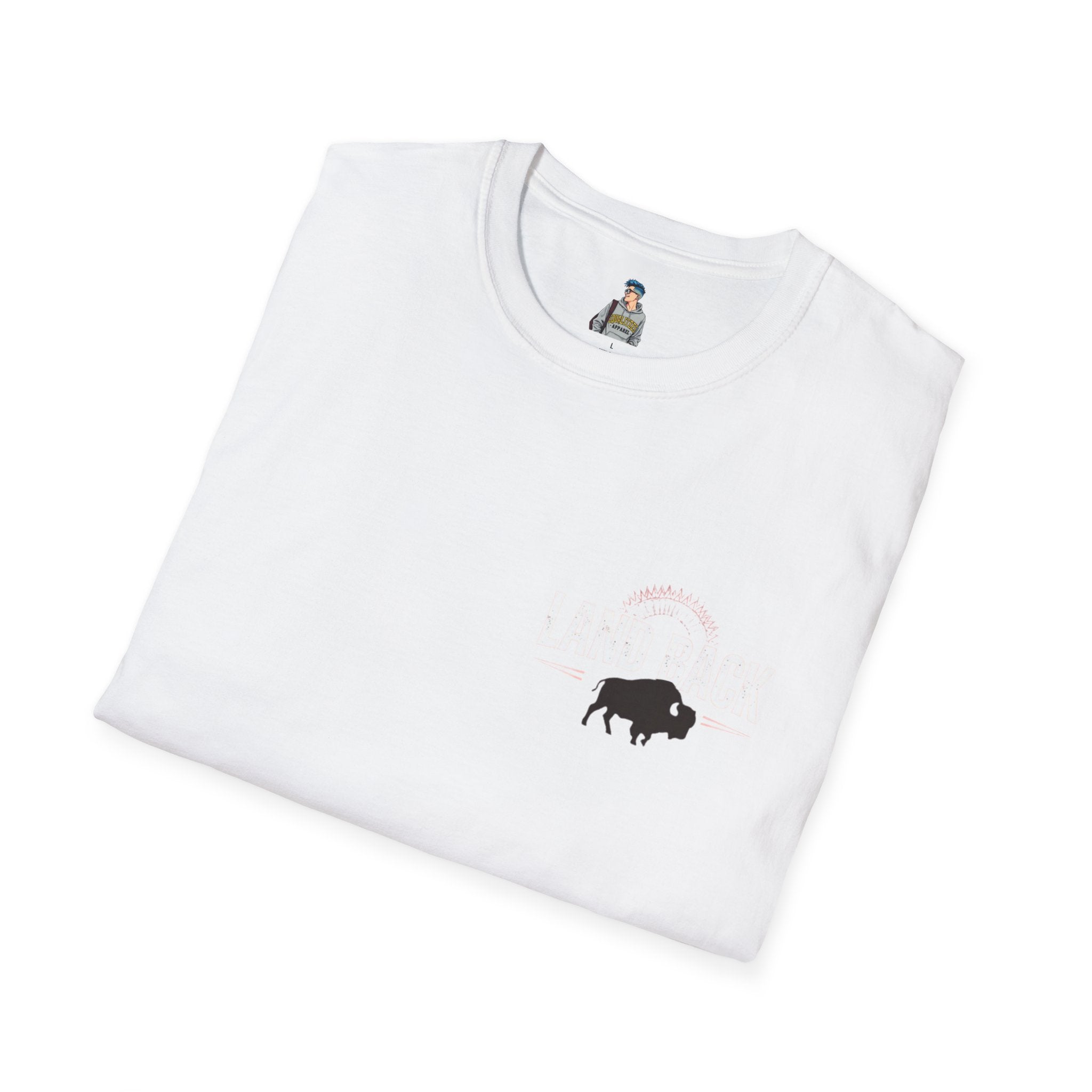 'Land Back' Unisex Softstyle T-shirt