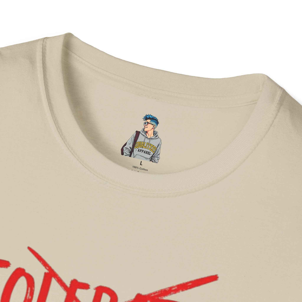 Celebrated T-Shirt — Not tolerated, Celebrated Slogan Tee