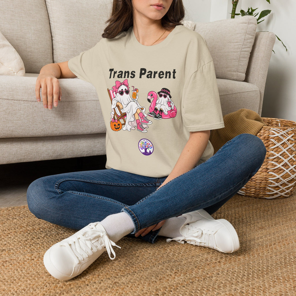 Trans Parent 2 Halloween Pride Tree Las Vegas T-Shirt