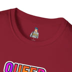 Queer Youth Exist T-Shirt | Unisex Softstyle Tee for Pride Events & Everyday Wear