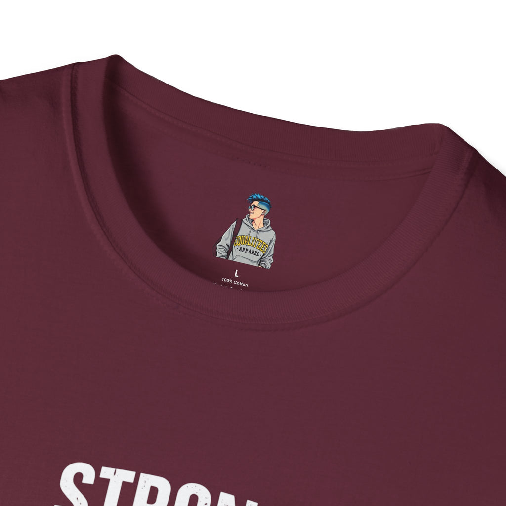 Strong Men Respect Women Statement Tee Unisex Softstyle T-Shirt