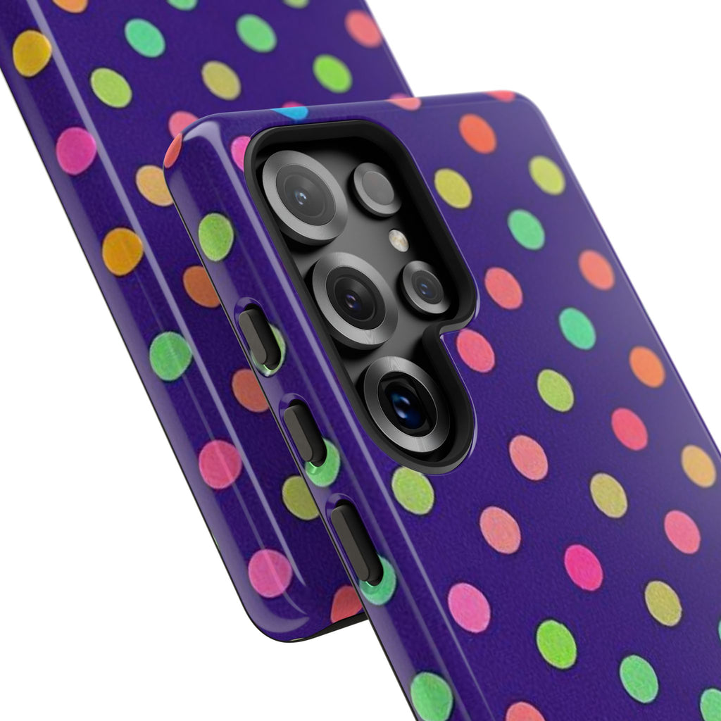 Colorful Polka-Dot Tough Case for Android