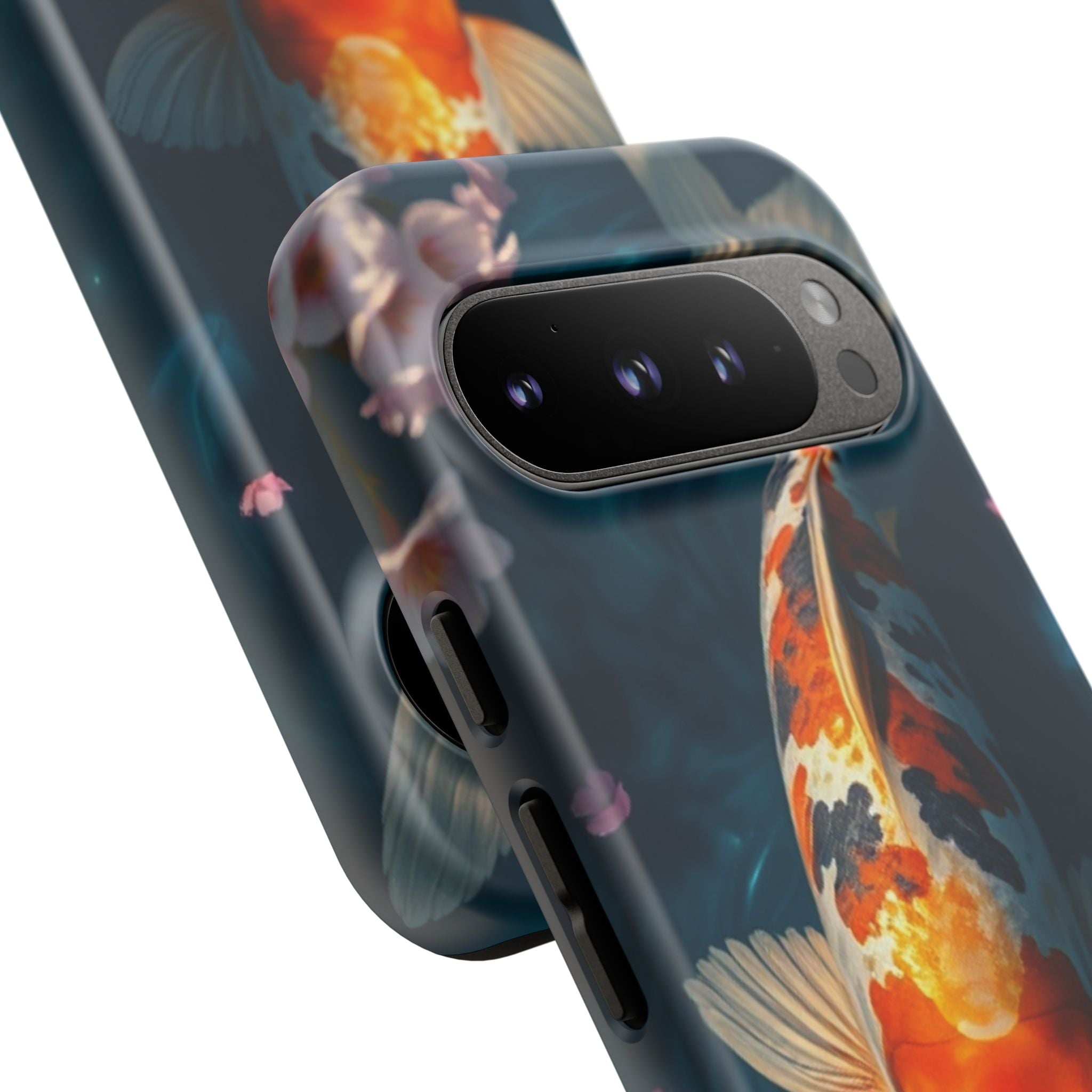 Peaceful Koi Cherry Blossom Tough Cases For Android & iPhone