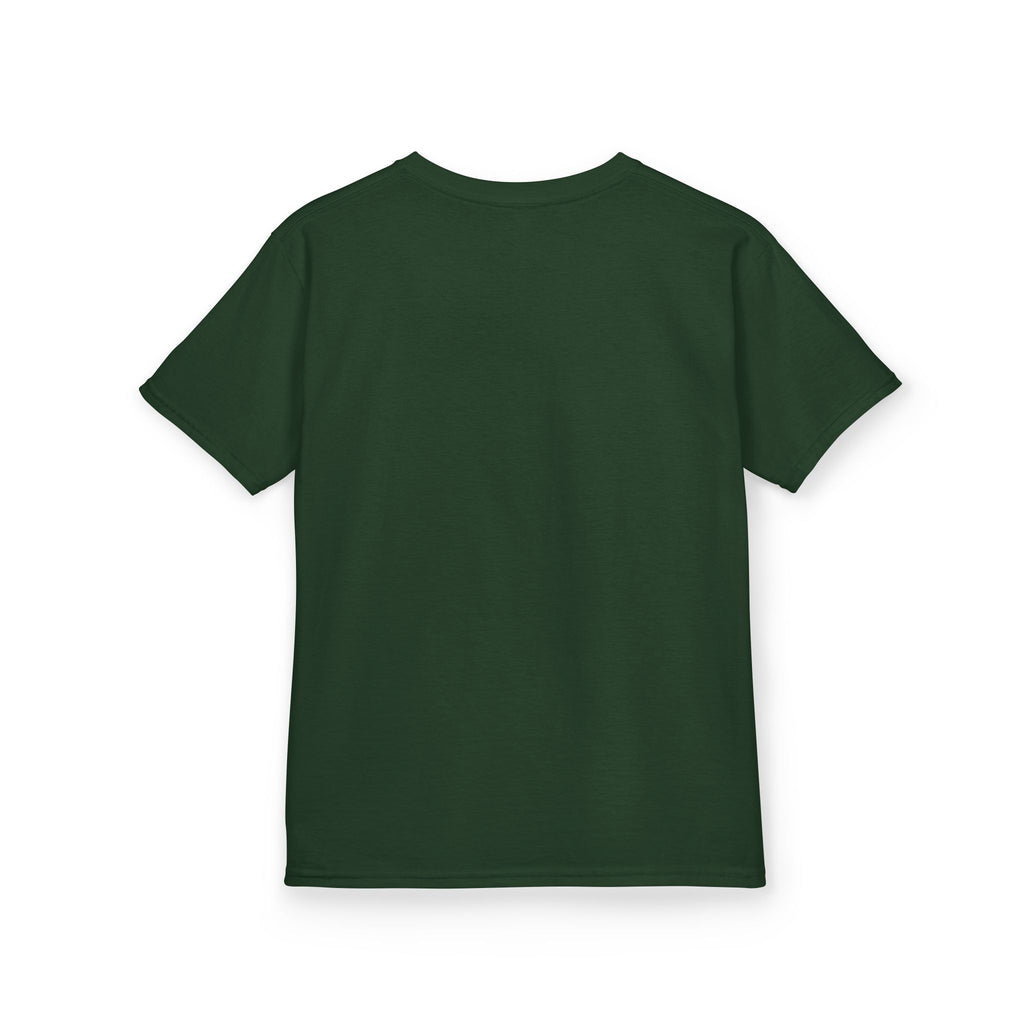 Colorful Fractal Lion Kids Heavy Cotton Tee