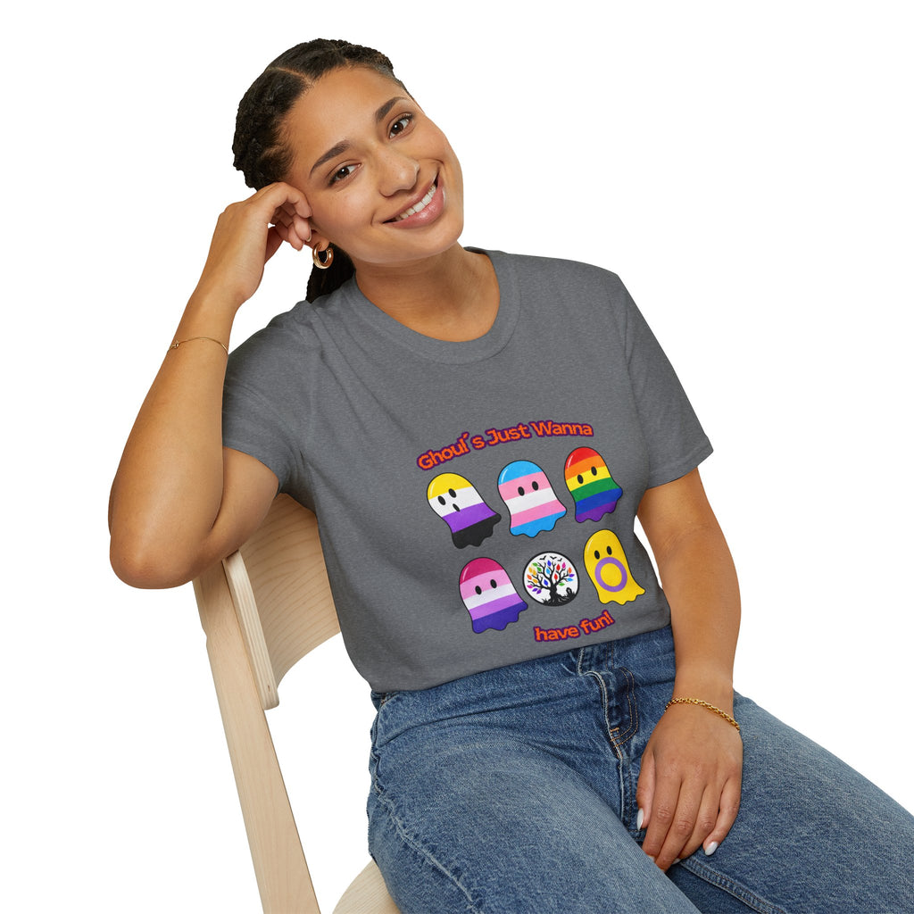 Ghouls Just Wanna Have Fun Pride Tree Las Vegas T-Shirt