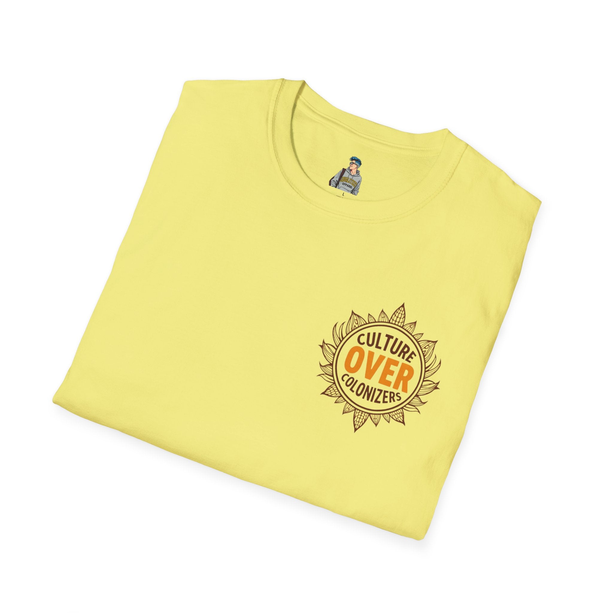 Culture Over Colonizers Unisex Softstyle T-Shirt