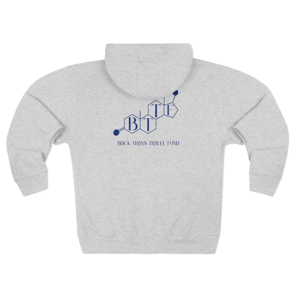 BTTF - Black Trans Travel Fund Unisex Zip-Up Hoodie