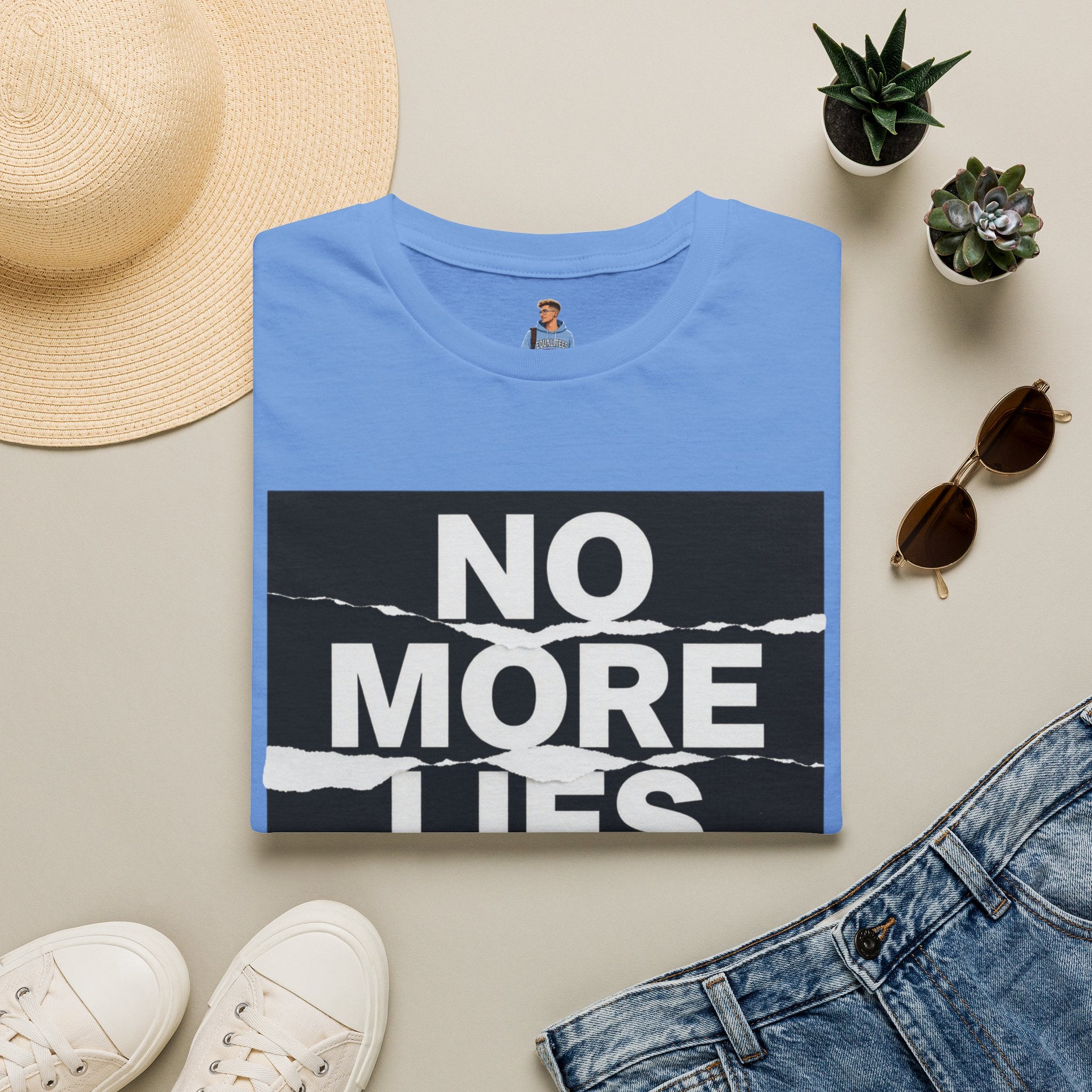 No More Lies T-Shirt — Bold Protest Graphic Tee