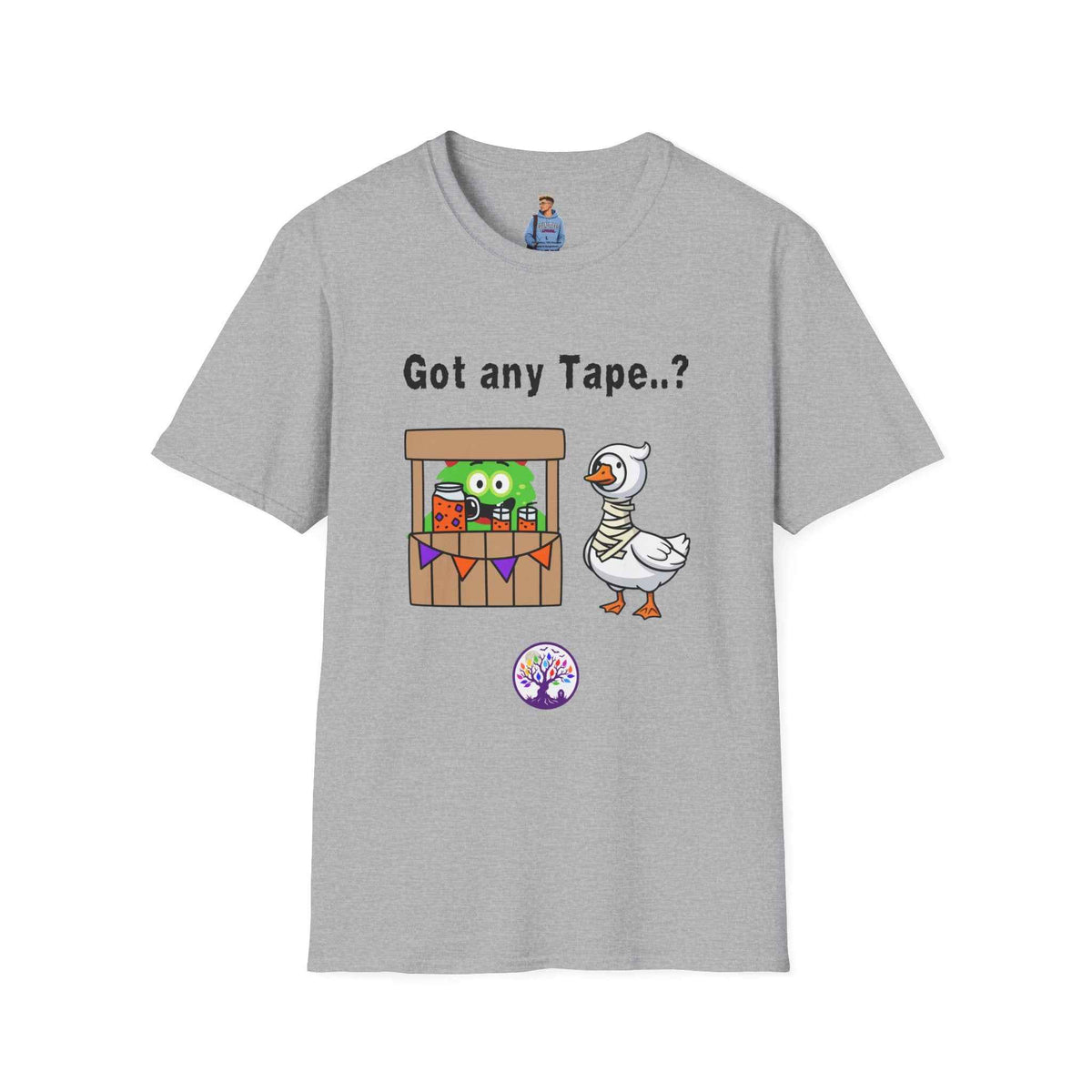 Got any Tape..? Mummy Goose & Monster Halloween T-Shirt