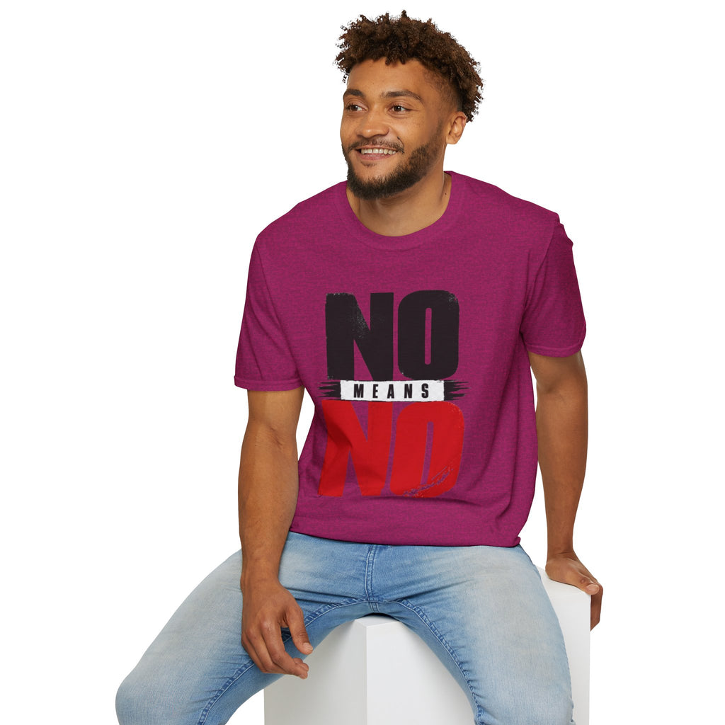 NO Means NO T-Shirt — Consent Awareness Graphic Tee