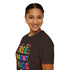Free Parent Hugs T-Shirt — Colorful Affirming Pride