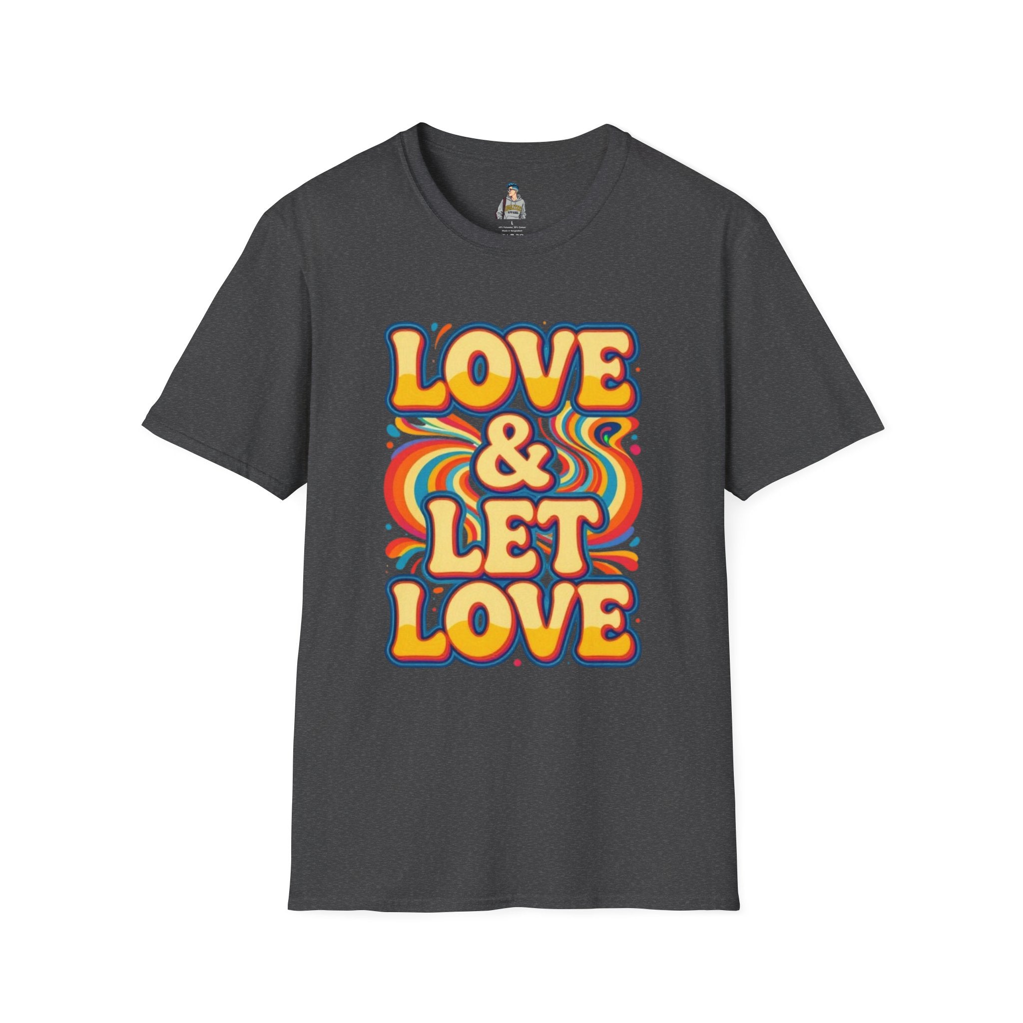 Love & Let Love Retro T-Shirt
