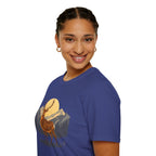 Mountain Sunset Deer Unisex Softstyle T-Shirt